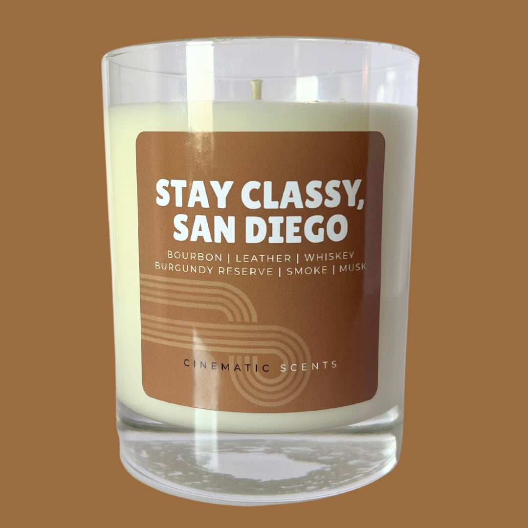 Stay Classy, San Diego Candle