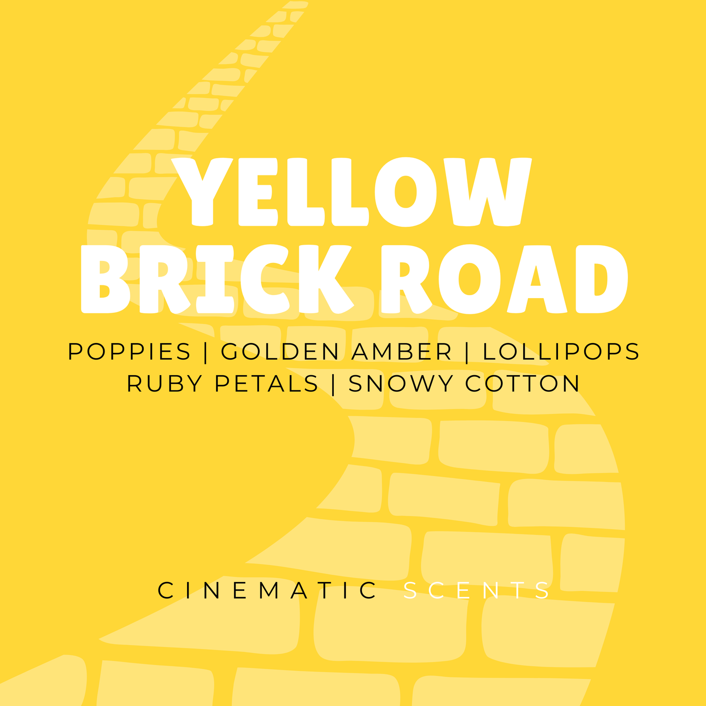 Yellow Brick Road Candle