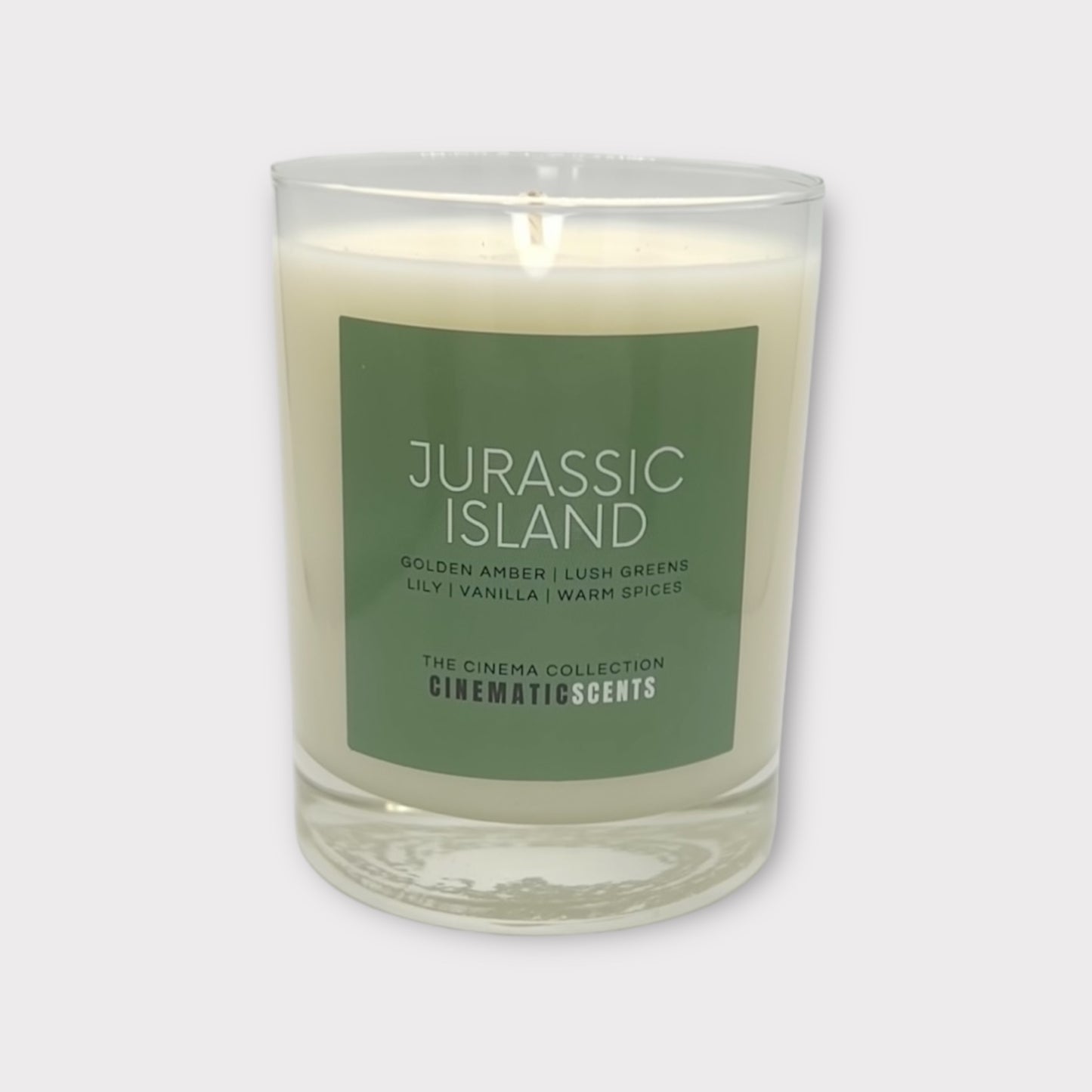 Jurassic Island candle