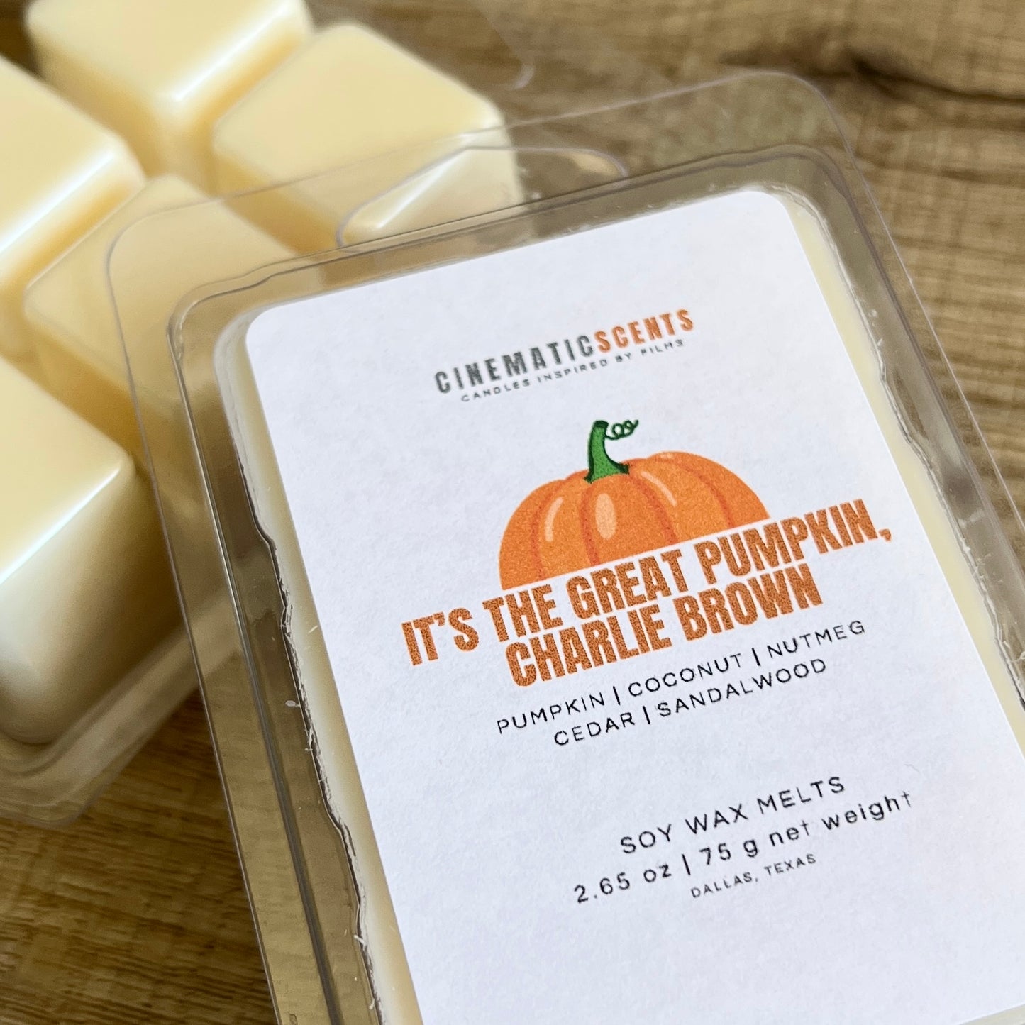It's the Great Pumpkin, Charlie Brown Wax Melts