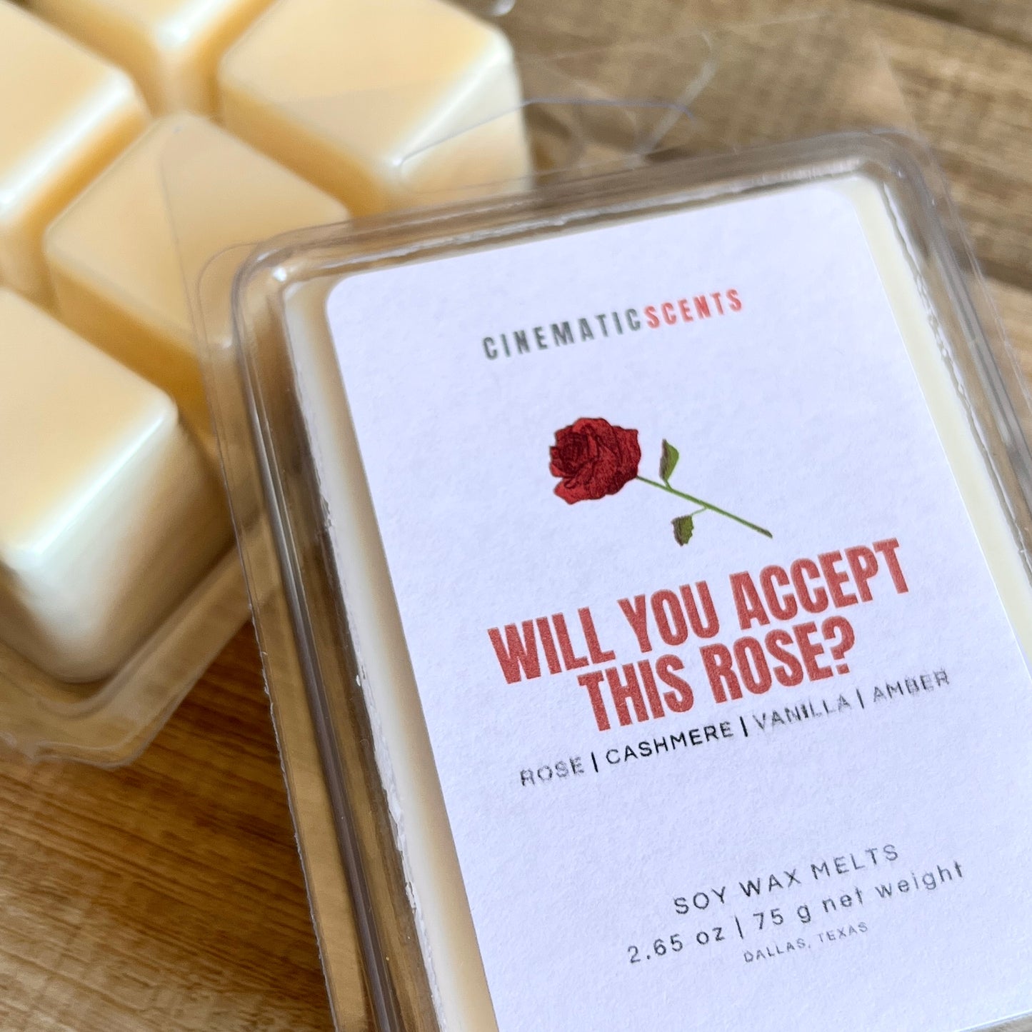 Will You Accept This Rose Wax Melts